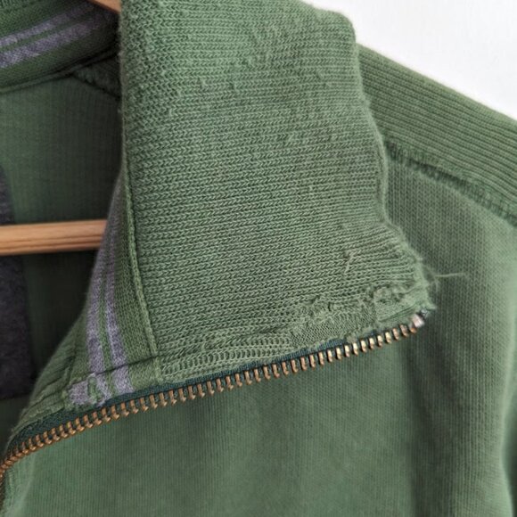 MARTIN + OSA Red Zip Neck Long Sleeve Sweatshirt - Picture 7 of 13